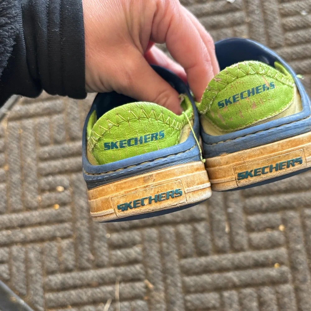 Skechers Kids Blue and Green Water Shoes